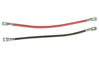 BATTERY CABLE, 35mm², 1m, red + lugs M8