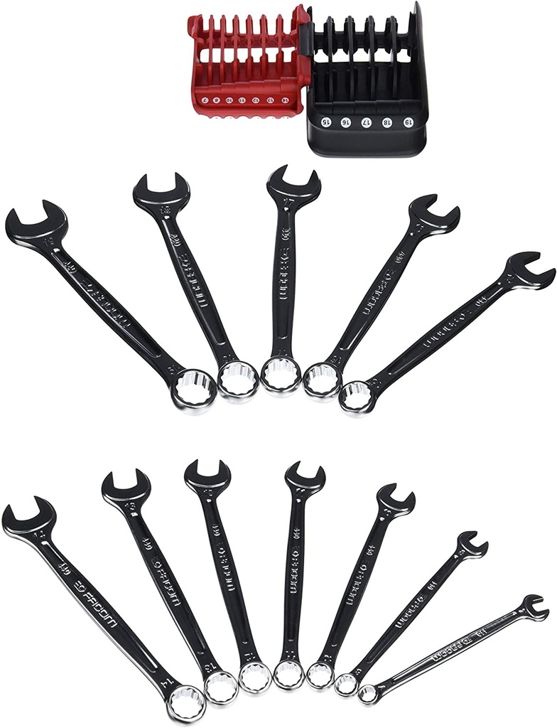 COMBINATION WRENCHES 12 point, 7-32mm, 440.JP12A 12pcs