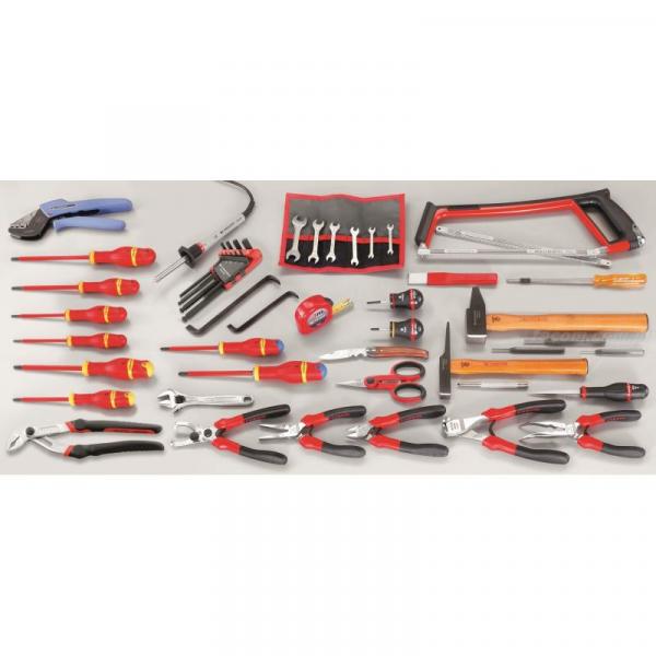 ELECTRICITY TOOL SET metr, 59 pce, 2050.E15