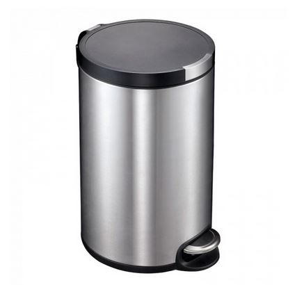 RUBBISH BIN, stainless steel, 12l