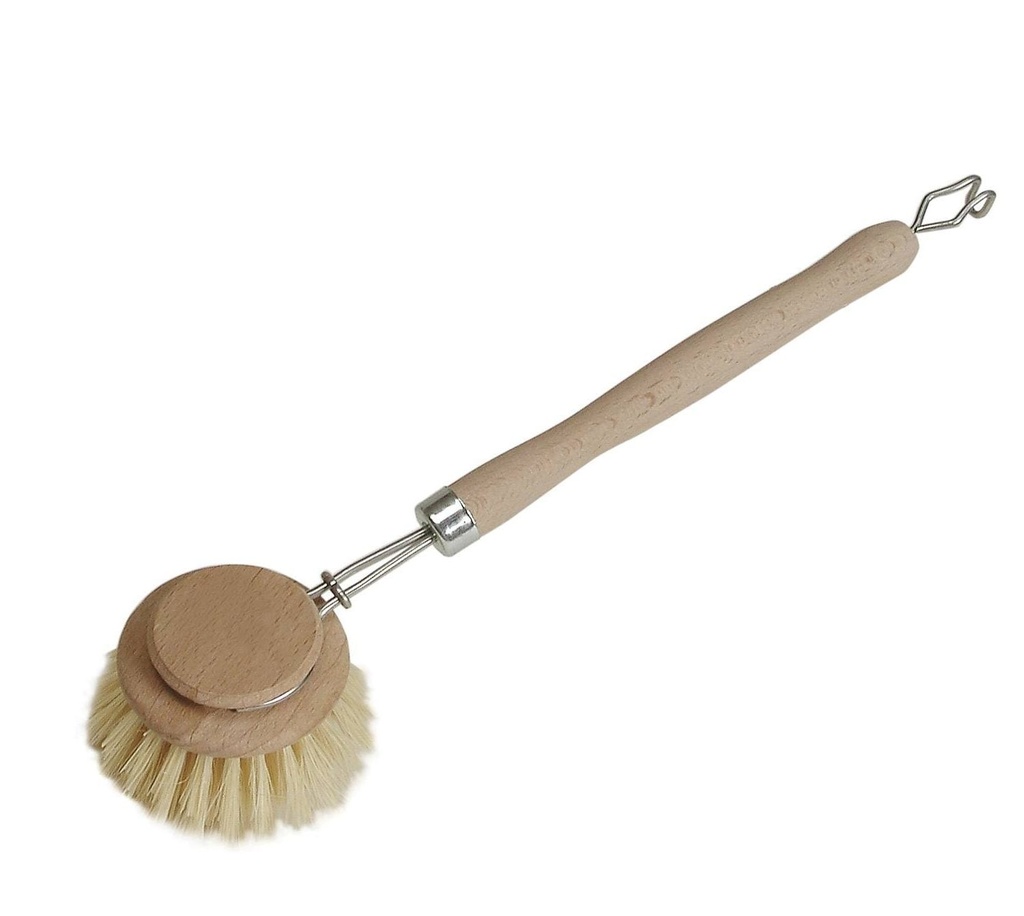 BRUSH scrubbing, for washing-up