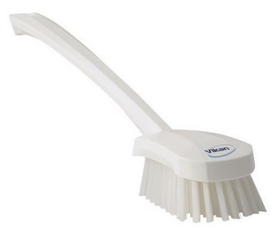 BRUSH scrubbing, soft bristles + handle