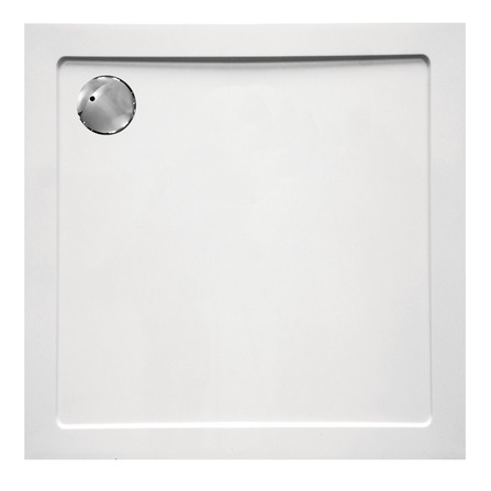 SHOWER BASE, 900x900mm, easy access, square, 1 outlet, comp.