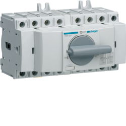 CHANGE-OVER SWITCH manual (Hager HIM404) 4P/40A/IP20, mod.