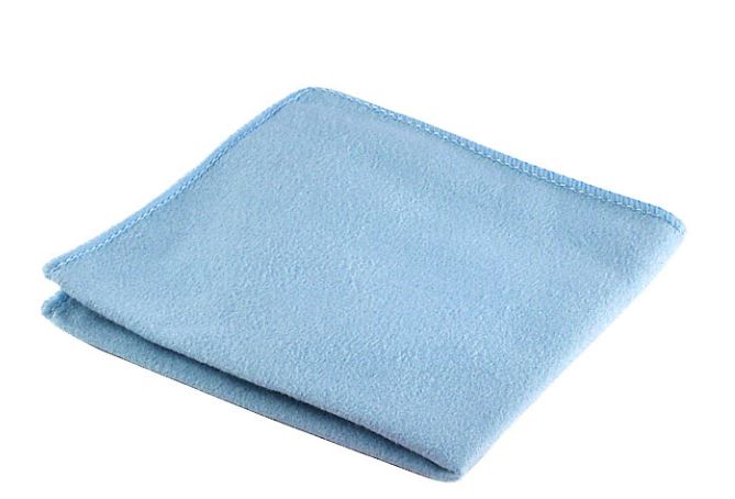 CLOTH, microfibre, max. 40x40cm, blue, for cleaning
