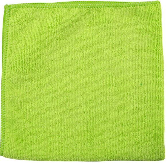 CLOTH, microfibre, max. 40x40cm, green, for cleaning