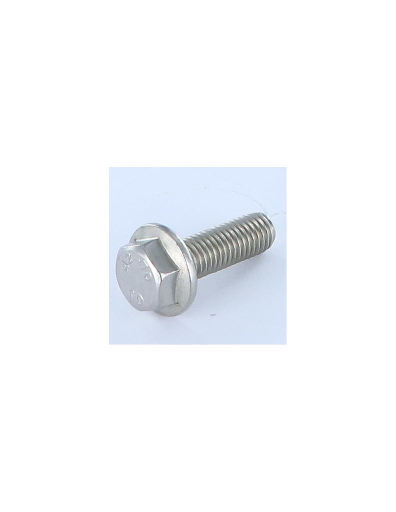 SCREW toothed flange, zinc plated, M10x30mm, hex. head