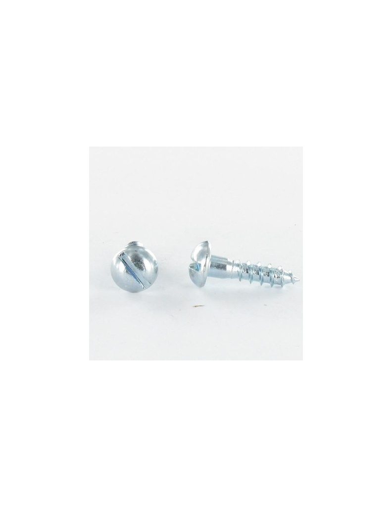 SCREW round head, galva., Ø4.5x50mm, PZ, for wood, 400pcs