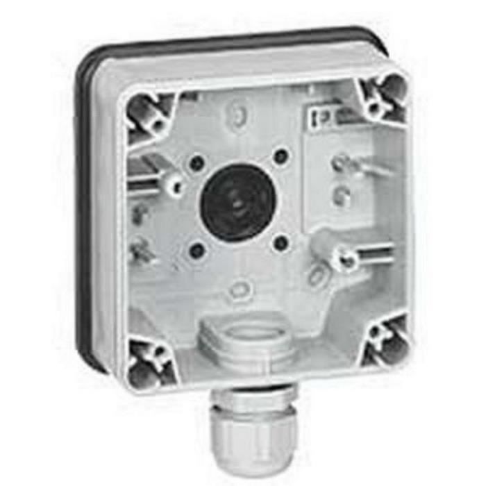 BOITIER simple (Legrand Plexo) 1 entrée haut M20, IP66, gris