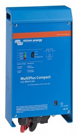 CHARGEUR/CONVERT. (Victron Multiplus C) 12V/70A/1600W+cables