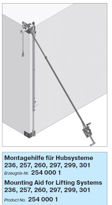 KIT AIDE INSTALLATION (254 000 1), systeme elevage conteneur