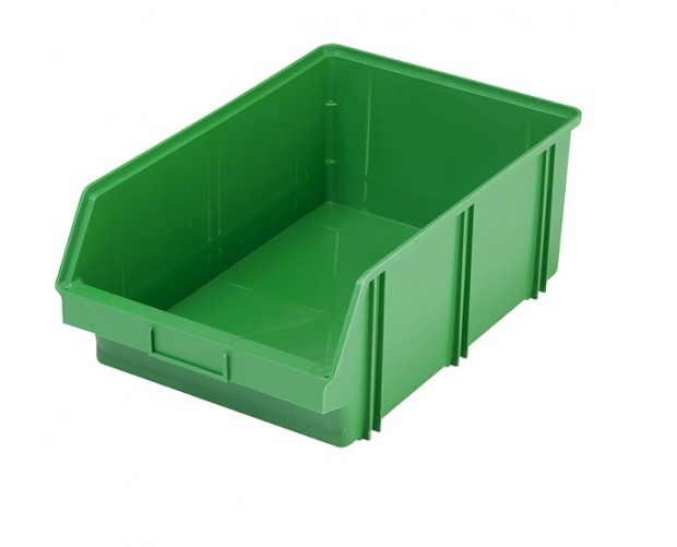 STORAGE BOX open front (Engels NG4-600) 350x200x150mm, green