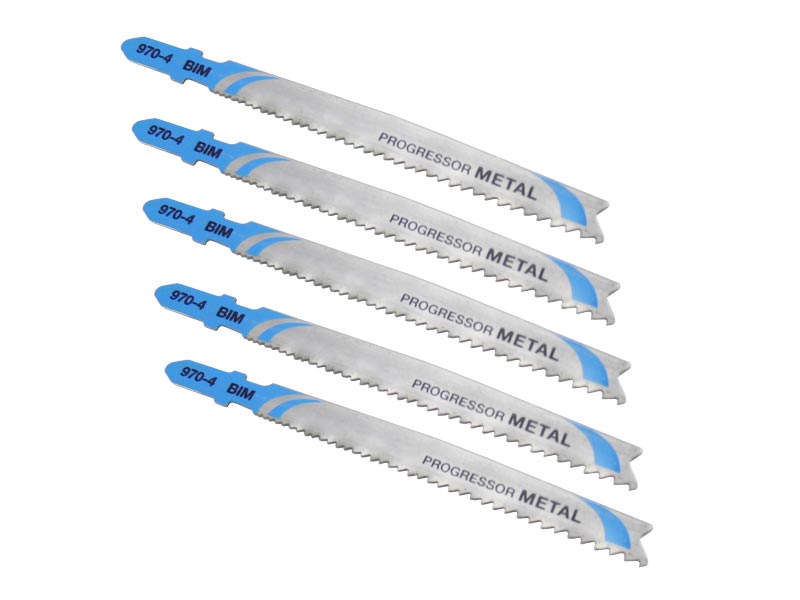 (scie sauteuse elec.) LAME DE RECHANGE, pour métal, 5 pcs