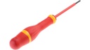 SCREWDRIVER slotted head, 3x75mm, ins. 1000V, AT3X75VE