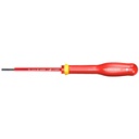 SCREWDRIVER slotted head, 2.5x50 mm, ins. 1000V, AT2.5X50VE