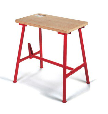 TABLE DE MONTEUR pliante, 830x500mm, plateau bois ep. 30mm