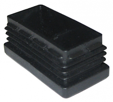 END TIP, plastic, for rectangular tube 40x20mm