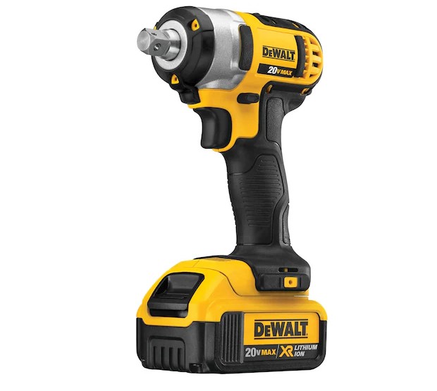 IMPACT WRENCH ½ʺ, cordless, 18V + 2 batteries 4Ah + charger