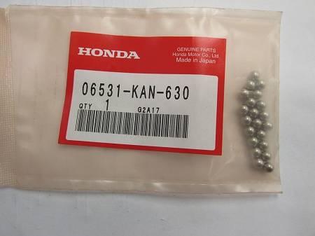 KIT 21 BALLS ASSY STEEL fork head, XL125S