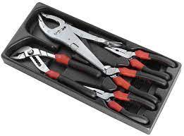 PLIERS, for mechanics, MOD.CPE5, set of 5