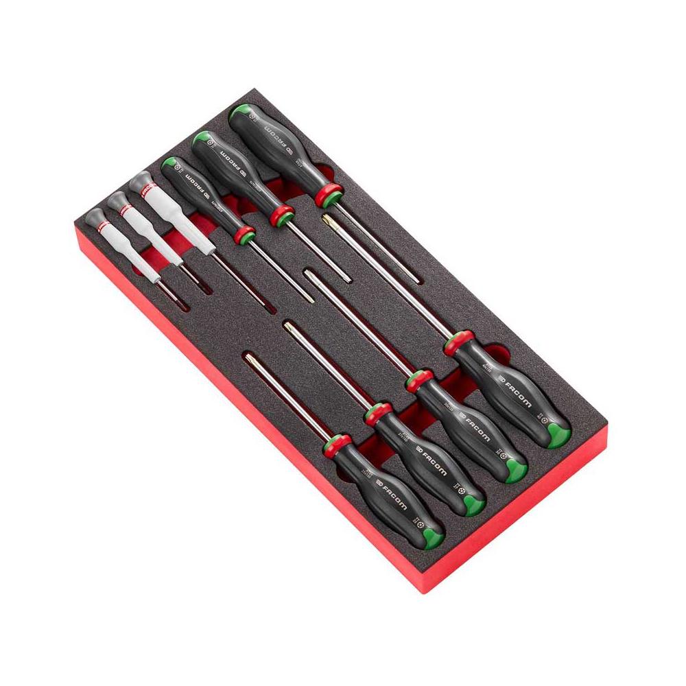 JEU DE TOURNEVIS Torx® & Micro Torx®, MOD.AT6, 10 pcs