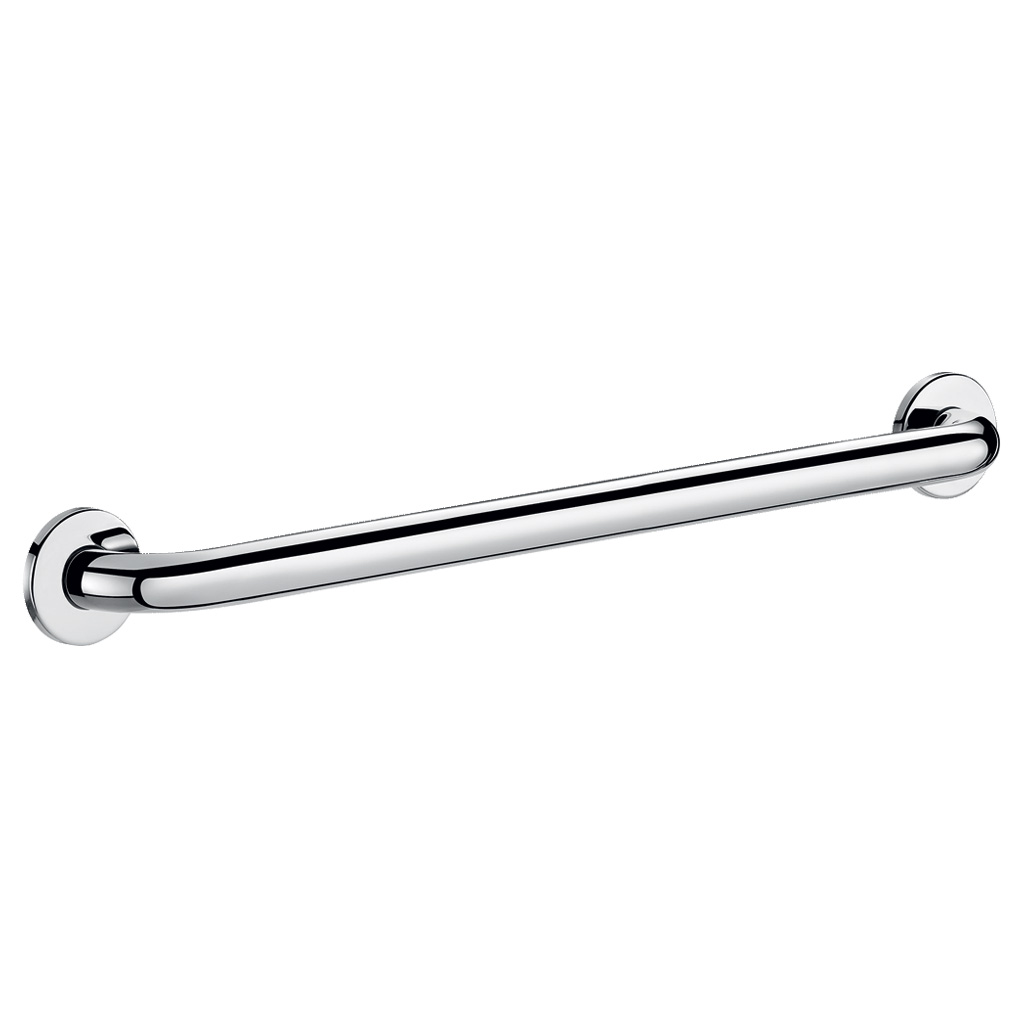 SUPPORT RAIL fixed, Ø34mm, 600mm, for shower/toilet