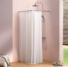 (shower base) CURTAIN, plastic, 1800mm, 12 awning rings