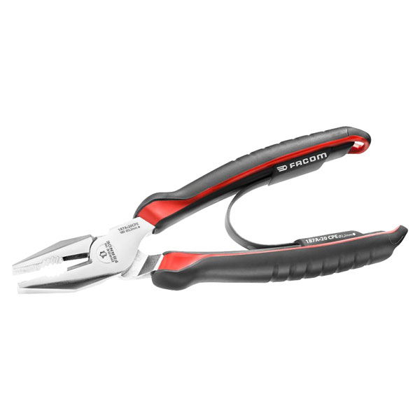 COMBINATION PLIERS, 205mm, sheathed, 187A.20CPE