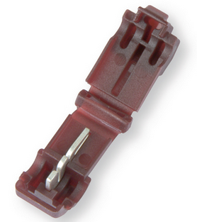 QUICK CONNECTOR self-stripping, insulated, 0.5-1mm², female