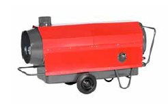 SPACE HEATER mobile, 48kW, 230V, diesel