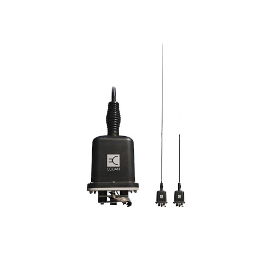 (HF Codan 3040) FOUET D'ANTENNE complet, fibre de verre