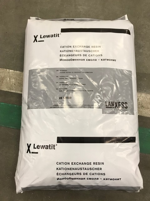 (Duplex 2910 NXT) RESIN, cation exchange, bag 25l/20kg