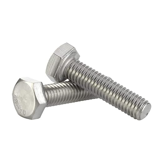 SCREW toothed flange, zinc plated, M6x8mm, hex. head