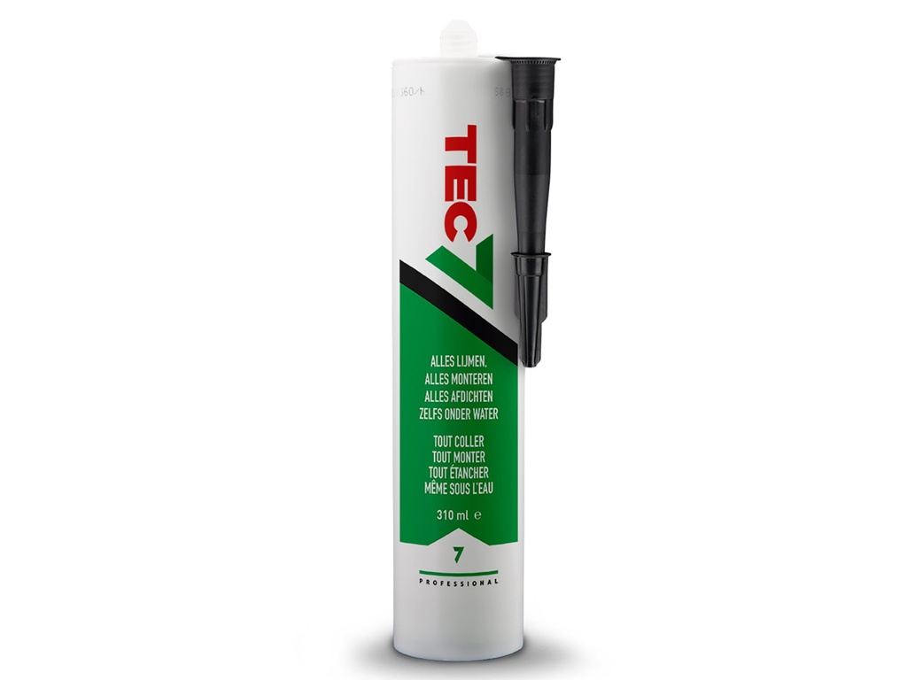 GLUE MOUNT SEAL (Tec7 535106000) 310ml, black, cartridge