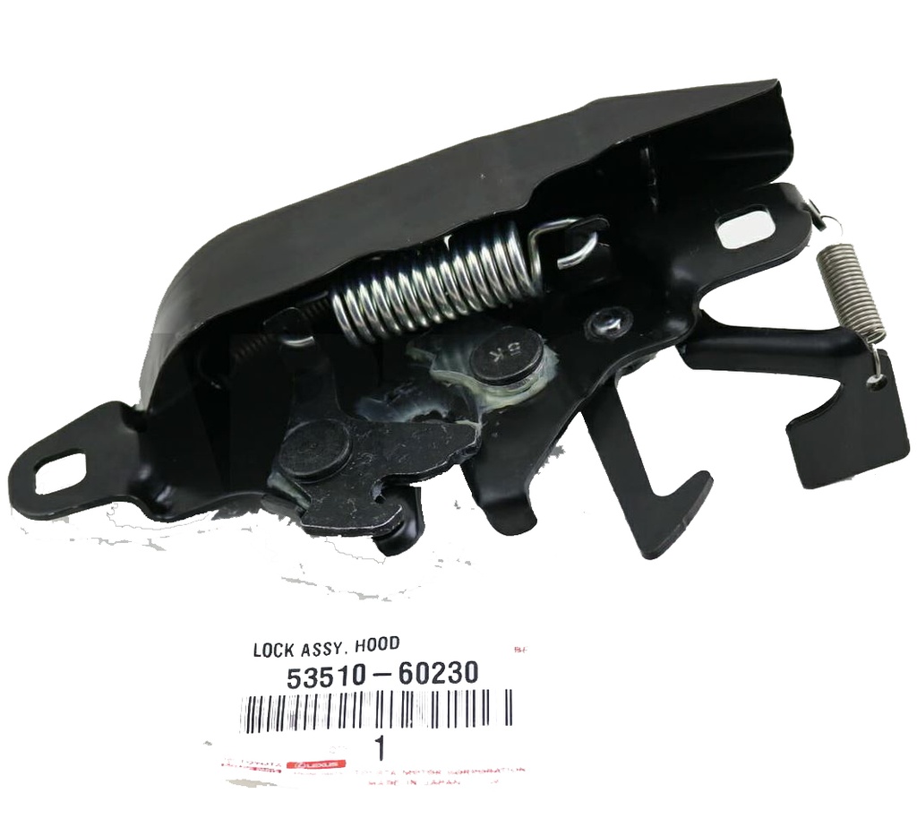 LOCK ASSY hood, LHD, HZJ7# MK2