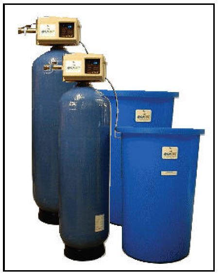 KIT, WATER SOFTENER, (Duplex 2910 NXT), 2x300L, ion exchange