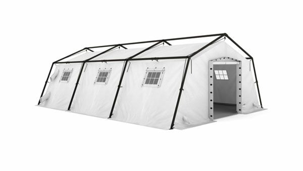 TENT (rofi RDT54), 54m2, 6x9m, tent+frame+lights LED