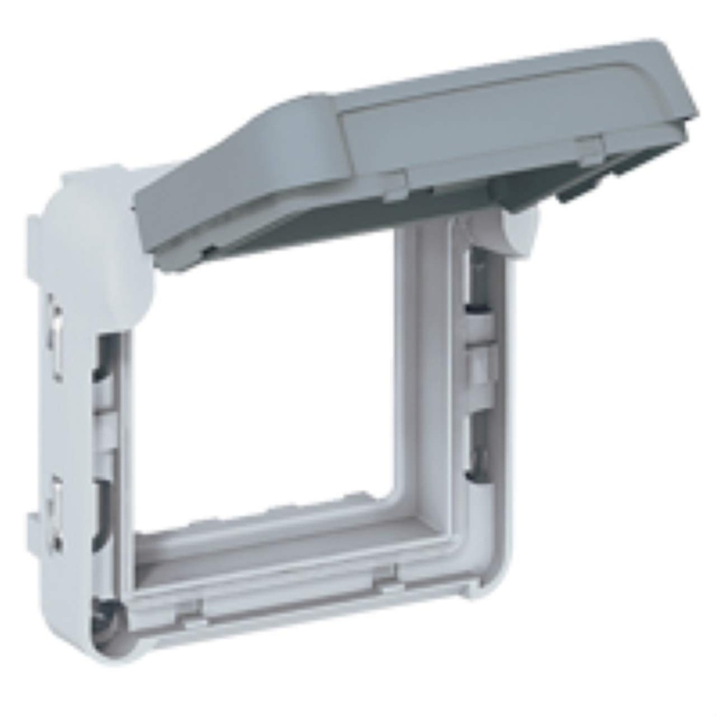 PLAQUE simple (Legrand Plexo) adaptateur pour Mosaic, IP55