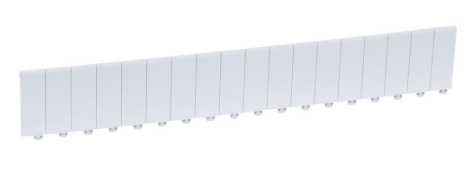 OBTURATOR, 18 modules, for distribution box