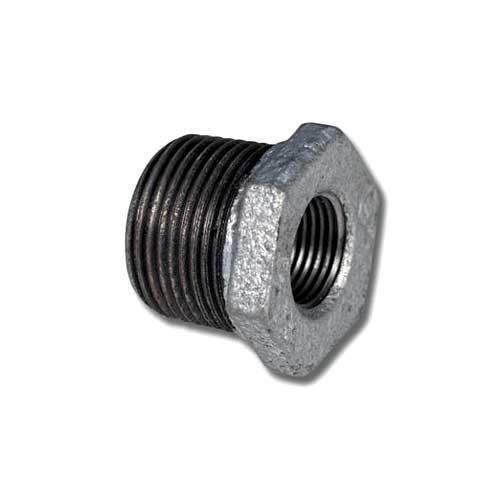 REDUCER COUPLING threaded, galvanized, ½"-¼", MxF