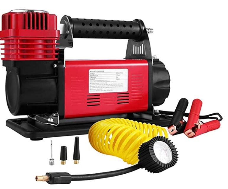 COMPRESSEUR, 12V, 160l/mn, 150PSI, avec sac & accessoires