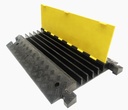 CABLE COVER, 890x590x75mm, 3xØ38mm & 2xØ36mm