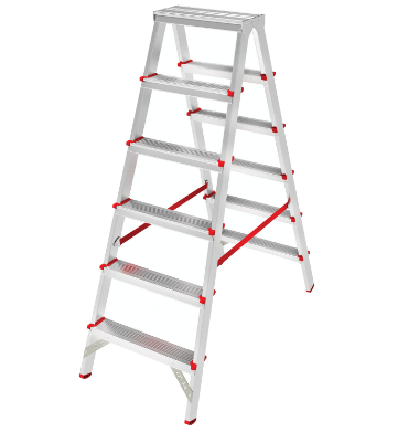 STEPLADDER 2x6 steps, height 1.4m