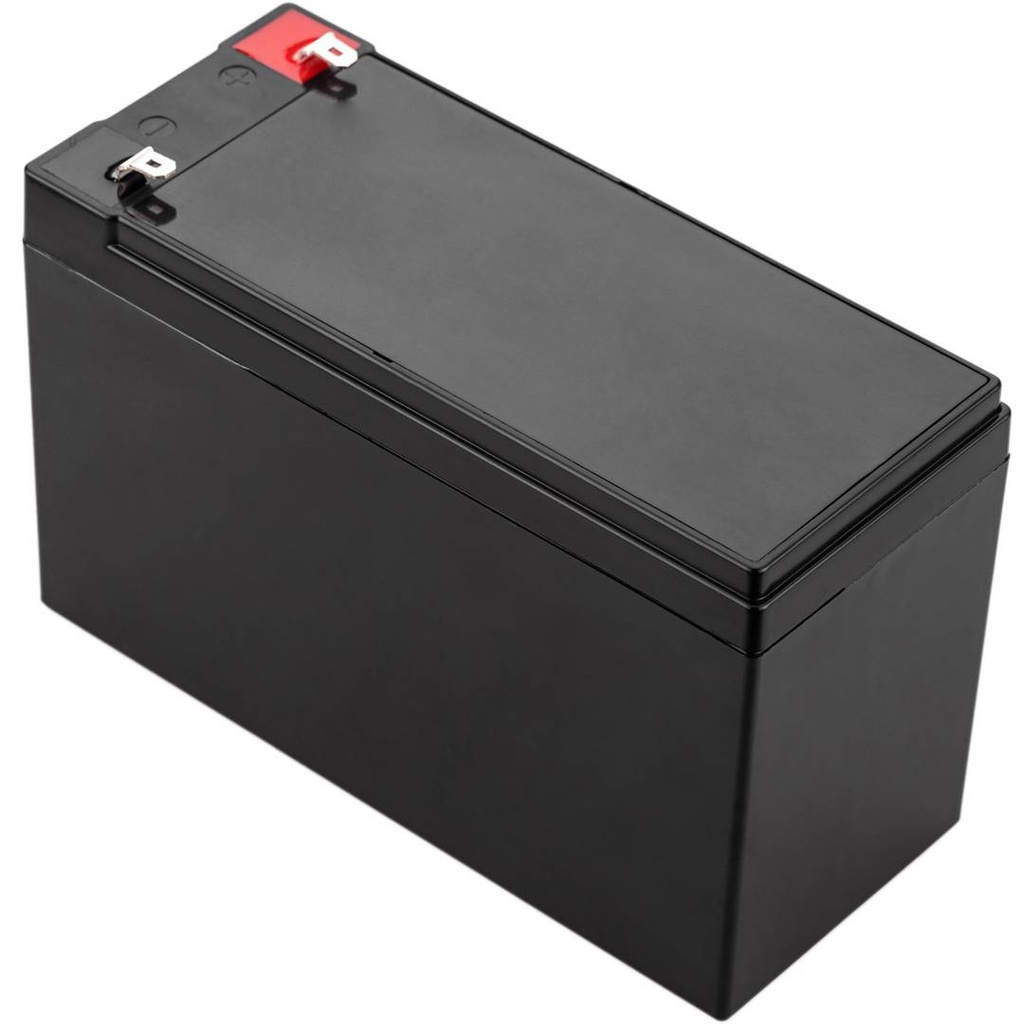 BATTERIE stationnaire, 12V/7,2Ah, scellée, 2 cosses F1