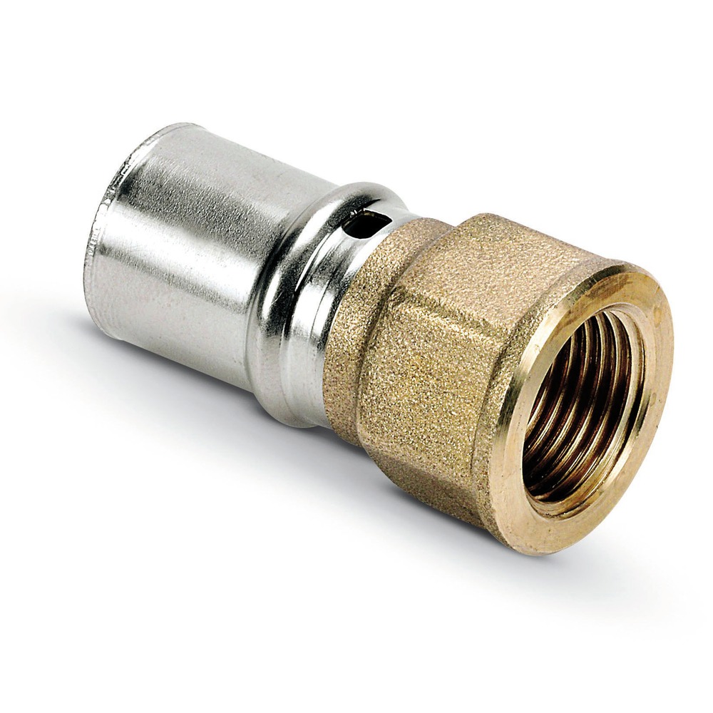 REDUCER COUPLING (Tubipex) Ø20mm-½", F, press-tightening