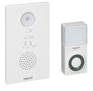 DOORBELL wireless, luminous signal (legrand 094270) 3x1.5V