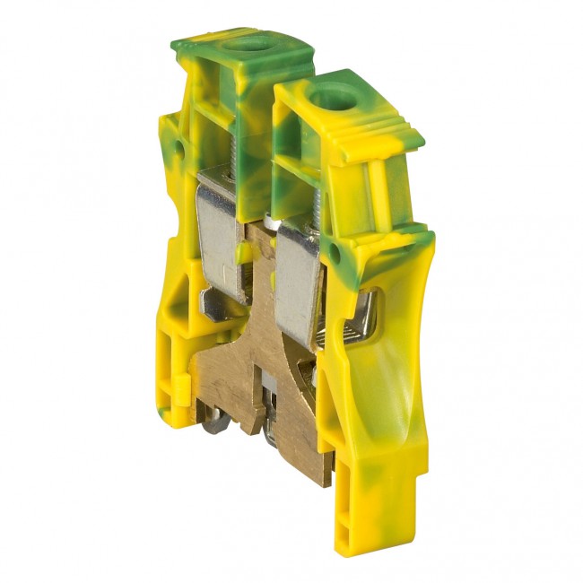 BLOC DE JONCTION, 2x35mm², vert/jaune