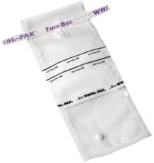 WATER SAMPLE BAG with thiosulfate, 100ml, 100pcs