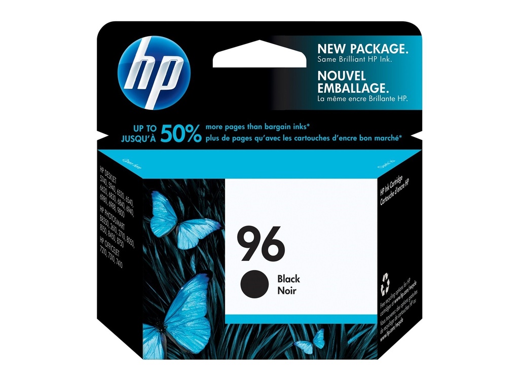 (HP Deskjet 6943) INK CARTRIDGE (C8767WN) black