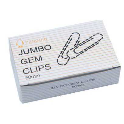 PAPER CLIPS medium, 50mm, box of 100pcs